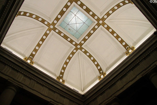 Lantern dome in Rutherford B. Hayes Library & Museum. Fremont, OH.