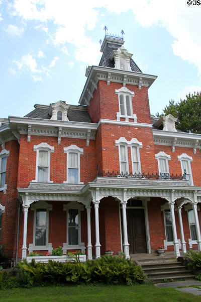 John Wright Mansion (1880-2) at Historic Lyme Village Museum. Bellevue, OH.
