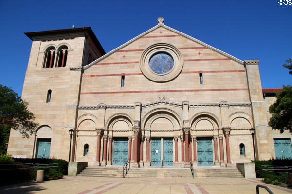 Finney Chapel (1908) at Oberlin College. Oberlin, OH. Architect: Cass Gilbert.