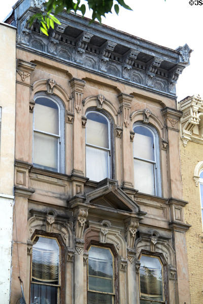 Beaux Arts facade on S. Washington St. Tiffin, OH.