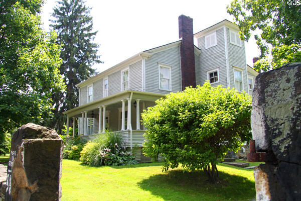 John Brown House (1830) (550 Copley Road) where abolitionist John Brown lived 1844-46. Akron, OH.