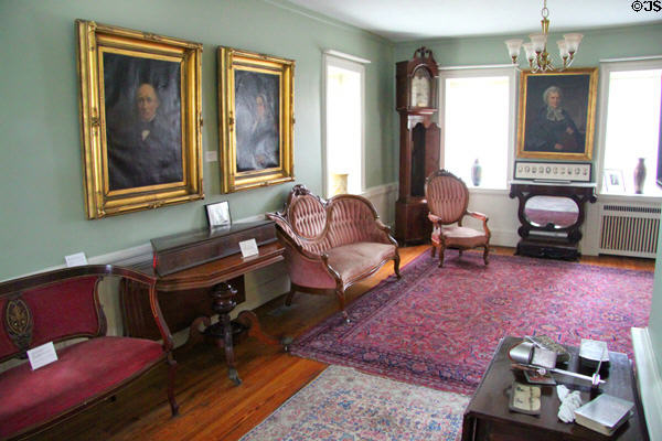 Parlor at Mathews House Museum. Zanesville, OH.