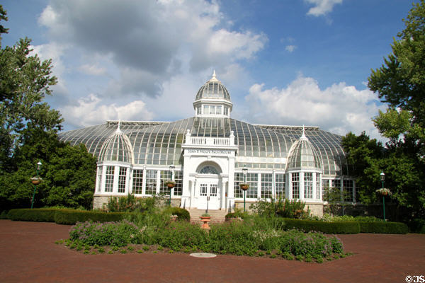 Palm House at Franklin Park Conservatory & Botanical Gardens. Columbus, OH.
