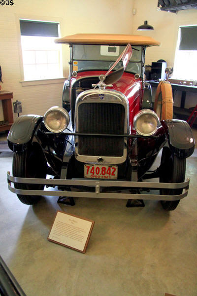 Maxwell touring car (1923) with body made in Dayton at Carillon Historical Park. Dayton, OH.