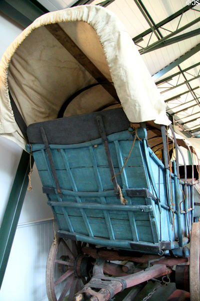 Conestoga wagon (19thC) at Carillon Historical Park. Dayton, OH.