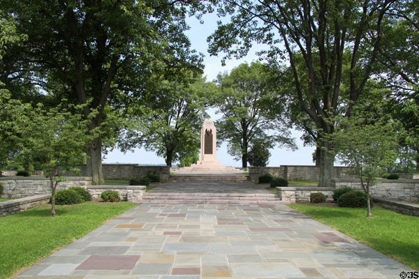 Wright Brothers Memorial dedicated August 19, 1940, now part of Dayton Aviation Heritage National Historical Park. Dayton, OH.