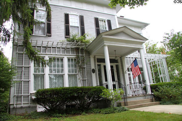 Heritage Italianate house (147 E. Wheeling St.). Lancaster, OH.
