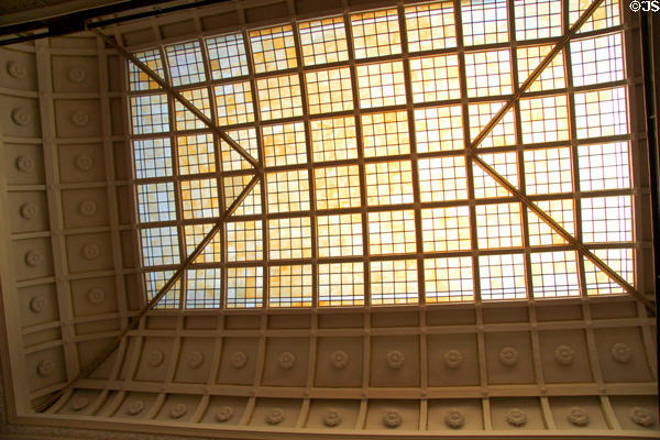 Skylight of Fort Piqua Plaza. Piqua, OH.