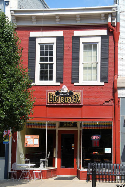 Italianate heritage commercial building (353 N. Main St.). Piqua, OH.