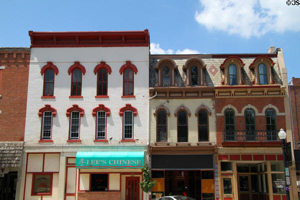 Heritage buildings (113-109 S. Ohio Ave.). Sidney, OH.