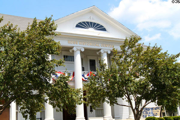 Ross Historical Center (201 N. Main St.). Sidney, OH.