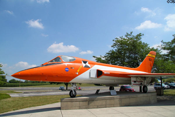 Douglas F5D Skylancer flown (1960-2) by Neil Armstrong at Neil Armstrong Museum. Wapakoneta, OH.