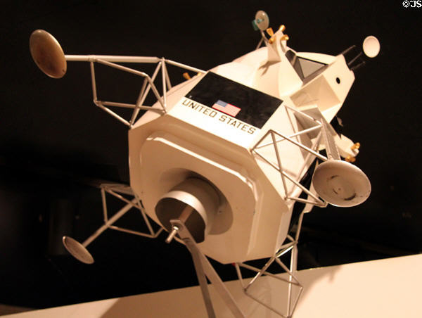 Model of Lunar Lander at Neil Armstrong Museum. Wapakoneta, OH.
