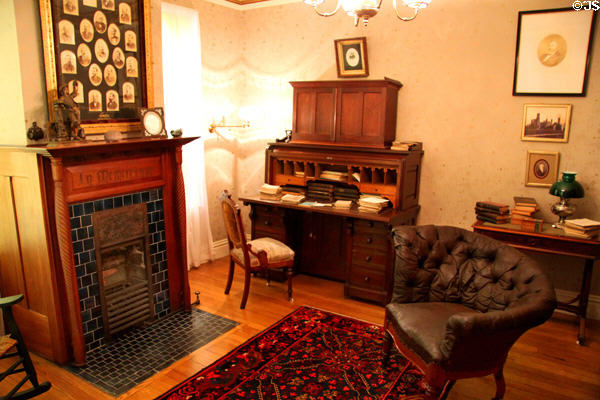 President Garfield's study at Garfield home. Mentor, OH.
