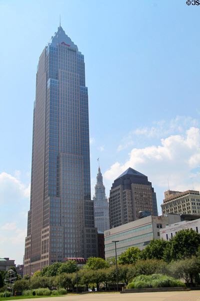Key Tower, Terminal Tower & Marriott at Key Center. Cleveland, OH.