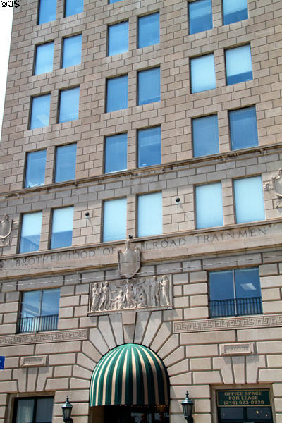 Brotherhood of Railroad Trainmen building (1921) (820 Superior Ave.). Cleveland, OH.