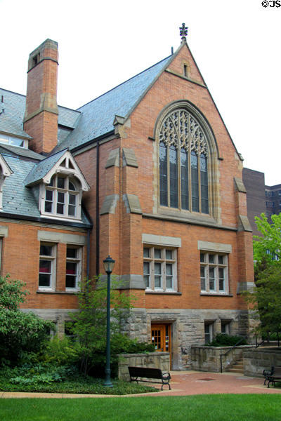 Clark Hall (1892) at Case Western Reserve University. Cleveland, OH.