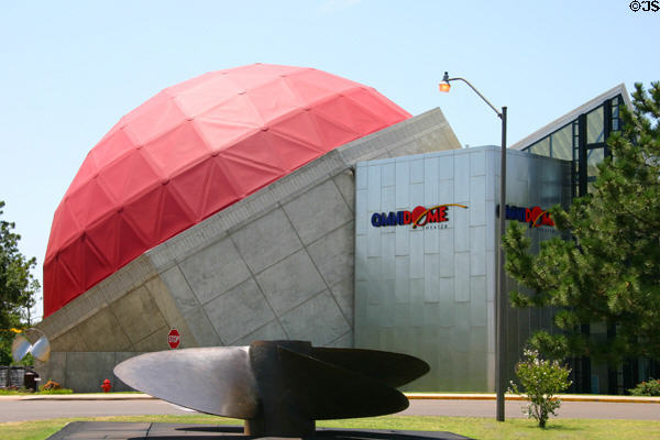 Omniplex museum & Omnidome theater complex. Oklahoma City, OK.