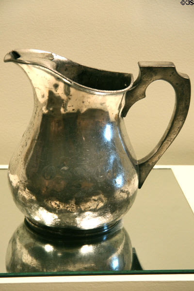 Oregon Steam Navigation Co. pitcher (1860-79) at Columbia River Maritime Museum. Astoria, OR.