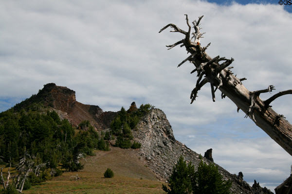 Hills above Crater Lake National Park. OR.