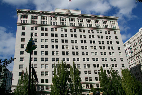 American Bank Building (1913) (15 floors) (621 SW Morrison). Portland, OR. Architect: Doyle, Patterson, & Beach. On National Register.