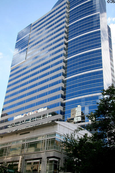 Entrance area of Fox Tower. Portland, OR.