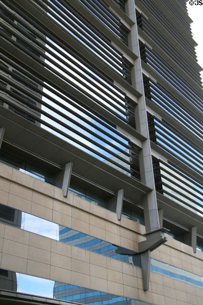 Louvres of Mark O. Hatfield US Courthouse. Portland, OR.