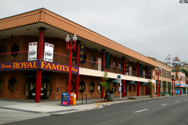 Building of Portland's Chinatown. Portland, OR.