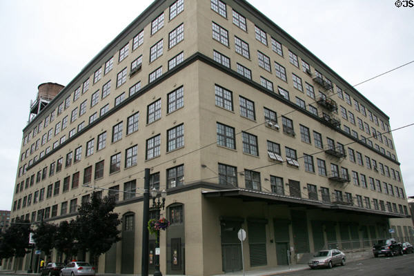 Marshall-Wells Warehouse #2 (1910) ( 1420 NW Lovejoy St.). Portland, OR. Architect: Daniel H. Burnham & Co.. On National Register.
