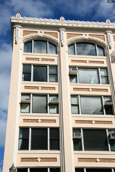 Oregon Pioneer Building (1910) (6 floors) (320 SW Stark St.). Portland, OR. Architect: David Chambers Lewis. On National Register.