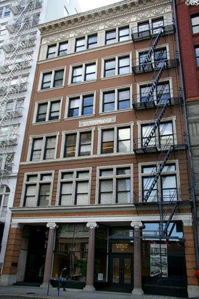 Hamilton Building (1893) (529 SW 3rd Ave.). Portland, OR. Style: Classical Revival. Architect: Whidden & Lewis. On National Register.