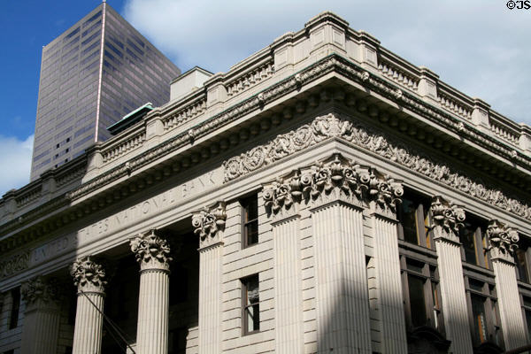 United States National Bank Building (1911) (321-331 SW 6th Ave.). Portland, OR. Style: Neoclassical. Architect: Alfred E. Doyle. On National Register.