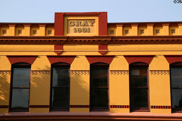 Gray Building (1891) (105 Liberty St. NE). Salem, OR.
