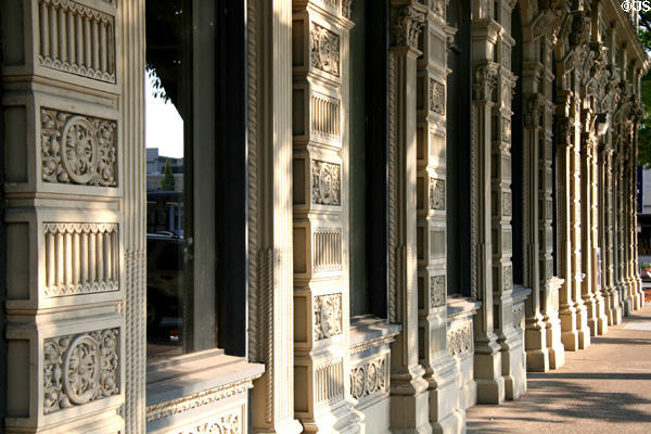 Columns of Ladd & Bush Bank. Salem, OR.