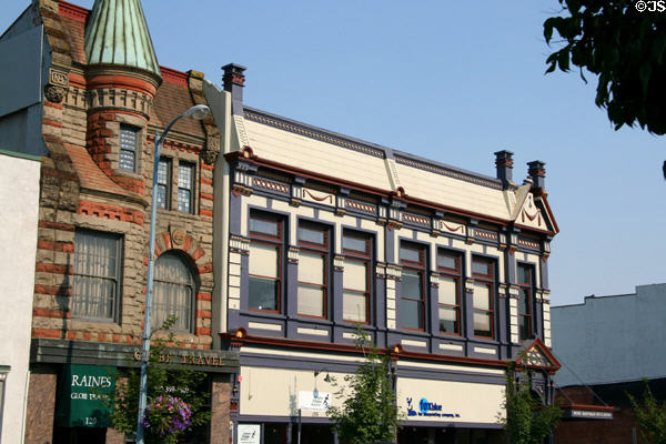 Capital National Bank & Bush Breyman Buildings on Commercial St. Salem, OR.