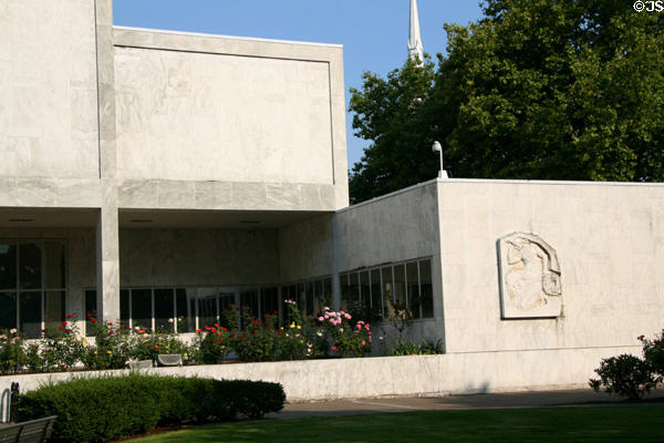 Garden of Marion County Courthouse. Salem, OR.