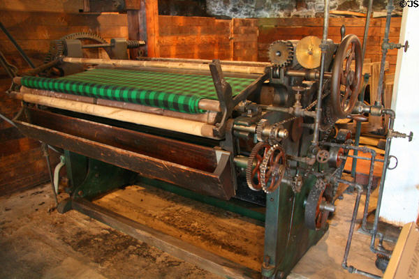 Rotary Steam Press (1920) by Curtis Marble at Thomas Kay Woolen Mill. Salem, OR.