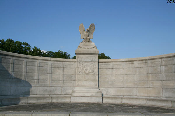 New York monument at Gettysburg National Military Park. Gettysburg, PA.