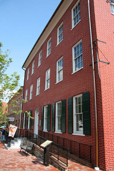Facade of David Wills House. Gettysburg, PA.