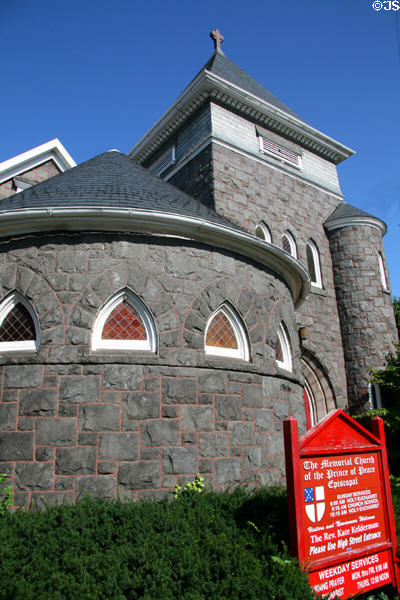 Memorial Church of the Prince of Peace (1888-1900) (20 W. High at Baltimore Sts.). Gettysburg, PA.