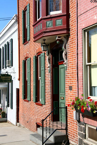Civil War era buildings along Baltimore St. Gettysburg, PA.