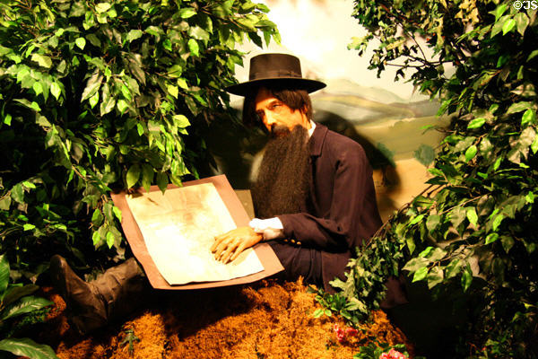 John Brown at Harper's Ferry diorama at American Civil War Museum. Gettysburg, PA.