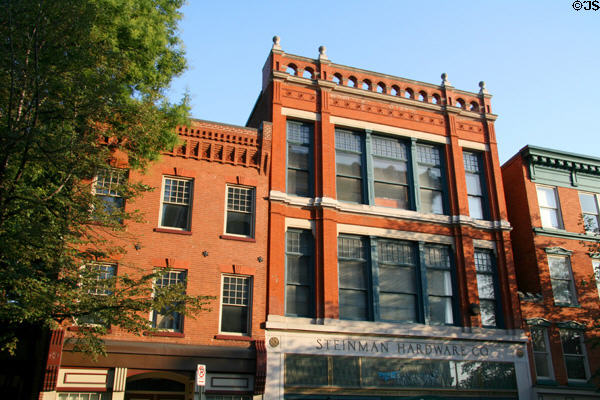W. King heritage streetscape. Lancaster, PA.