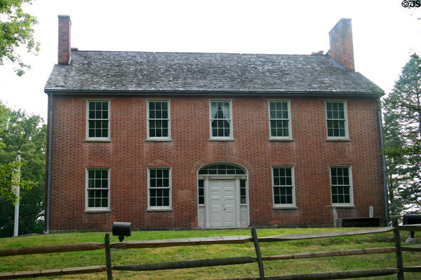 Mount Washington Tavern, a stagecoach stop on the National Road near Fort Necessity. Uniontown, PA.