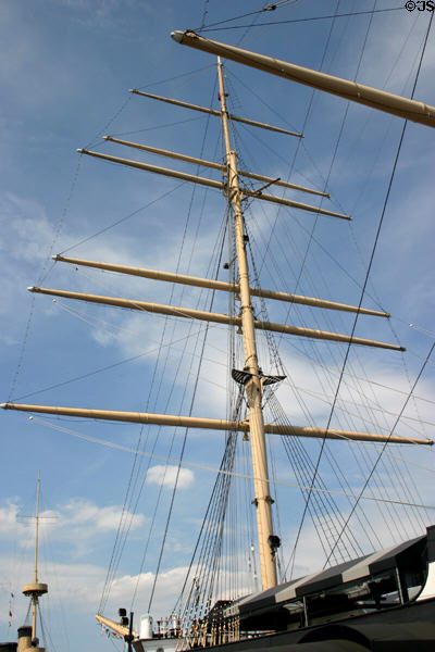Rigging of Moshulu. Philadelphia, PA.