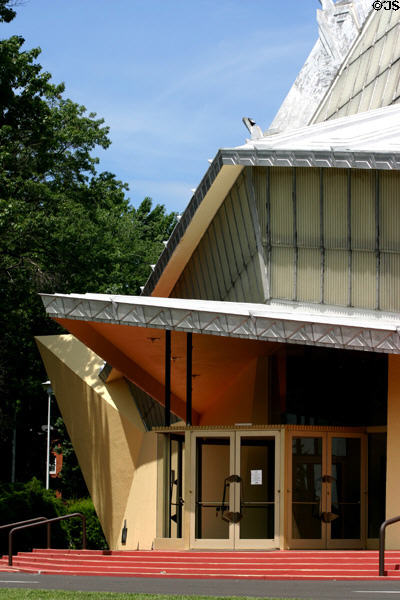 Doorway detail of Beth Shalom Synagogue. Philadelphia, PA.