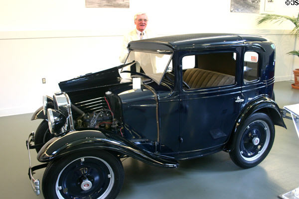 American Austin Coupe (1931) from Butler, PA, at Frick Mansion Auto Collection. Pittsburgh, PA.