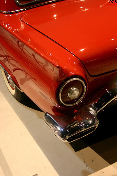 1957 Thunderbird tail fin at AACA Museum. Hershey, PA.