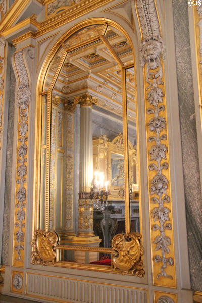 Mirror in Music Room at The Breakers. Newport, RI.