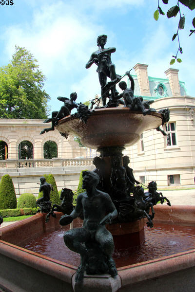 Hercules Fountain at The Elms. Newport, RI.